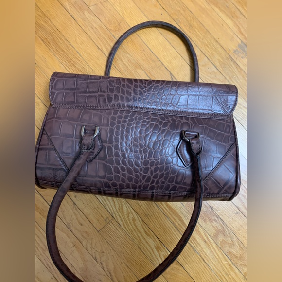 Wilson’s Leather Vintage croc purse - Picture 3 of 8